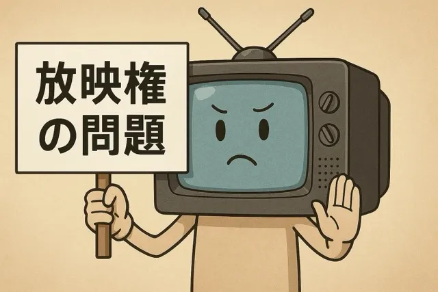 権利上の都合（放映権の問題）
