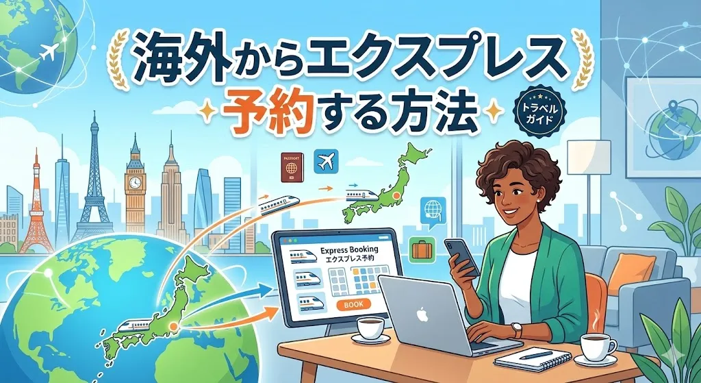 海外からエクスプレス予約する方法!【VPN接続で新幹線の予約ができる】